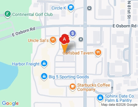 Bruster's South Scottsdale - Scottsdale, AZ map